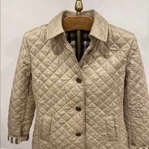 Authentic Burberry Quilted Jacket Size XL